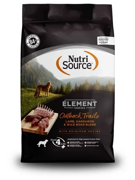 24 Lb Nutrisource Element Outback Trails Blend Dog Food - Dog/Cat Supplements